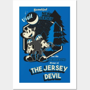 Crypto Tourism : The Jersey Devil Posters and Art